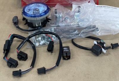 SHOW CHROME Lower Fog Light Replacement Parts BLUE  Lens ~ 52-704 ~ GL1800