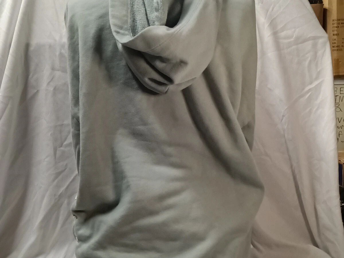 UNDERCOVER Felpa con cappuccio maglione Victorias Secret rosa pizzo laterale verde taglia XS