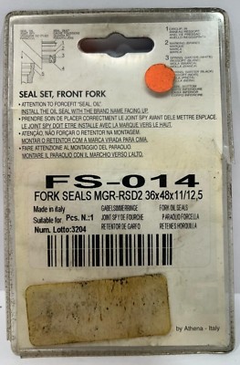 PARTS UNLIMITED FORK SEAL FS-014 (36X48X11/12,5) | eBay