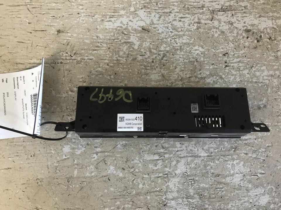 Pantalla de infoentretenimiento usada se adapta a: reloj Subaru Forester 2016 y temperatura EE. UU. ma Foto 3 de 4