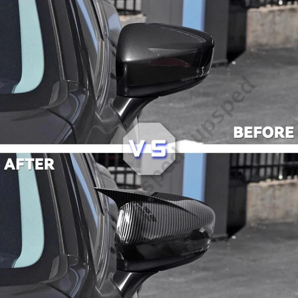 Tapa de espejo retrovisor lateral de fibra de carbono para Mazda 6 Atenza 2018-2021 Foto 3 de 4