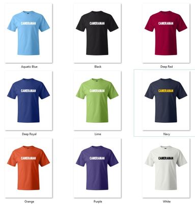 CAMERAMAN Event Bounce Content Wedding T-shirts S-5XLT-shirts S-5XL