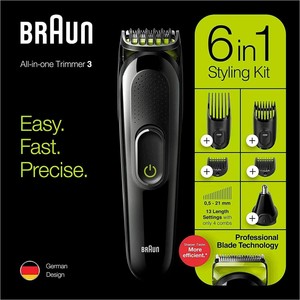 braun beard trimmer 6 in 1