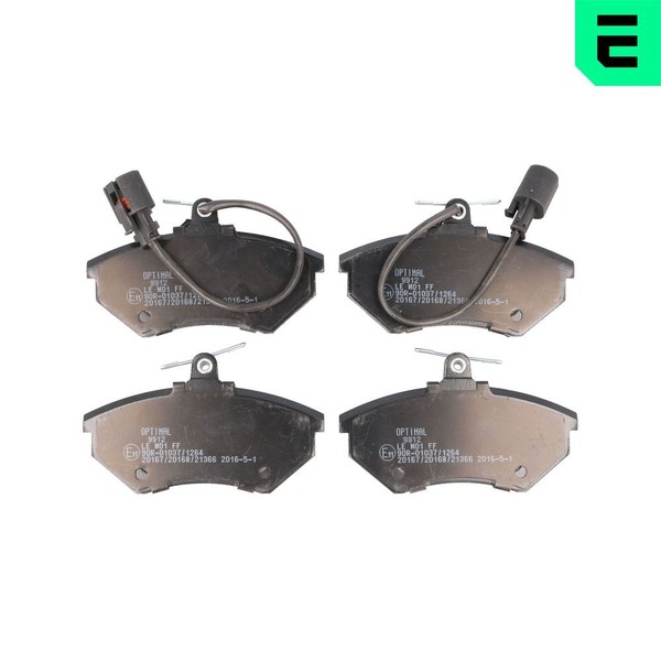 Optimal BremsbeläGe Bremsbelegsatz Vorne Passend FüR VW Golf III Vento-image