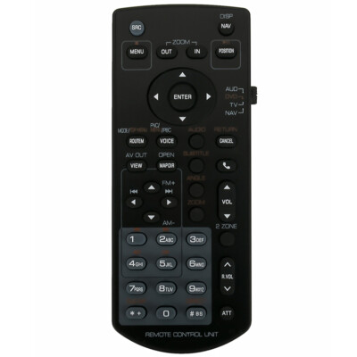 New Remote for Kenwood Receiver DNX5160BTS DNX7160BTS DNX772BH DMX7704S DDX9704S