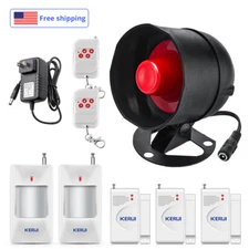 Wireless Home Alarm System Standalone Security Garage Door Window Sensor Detect