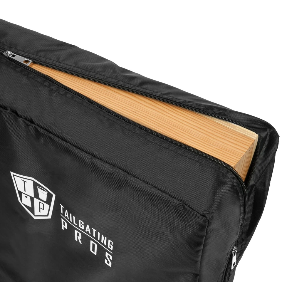 Juego de tablas Cornhole combinadas de bandera americana de 4'x2' con 8 bolsas Cornhole Foto 4 de 4