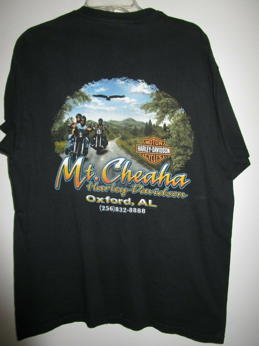 Harley-Davidson Mt. Cheaha Tシャツ Harley Davidson Parts & Accessories Men's T-Shirt Mt. Cheaha