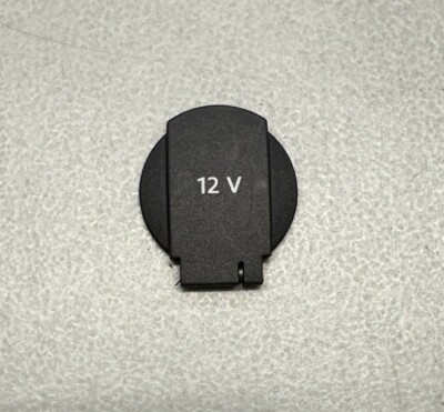 Porsche 12 Volt 12V Lighter Socket Power Outlet Port Cover OEM