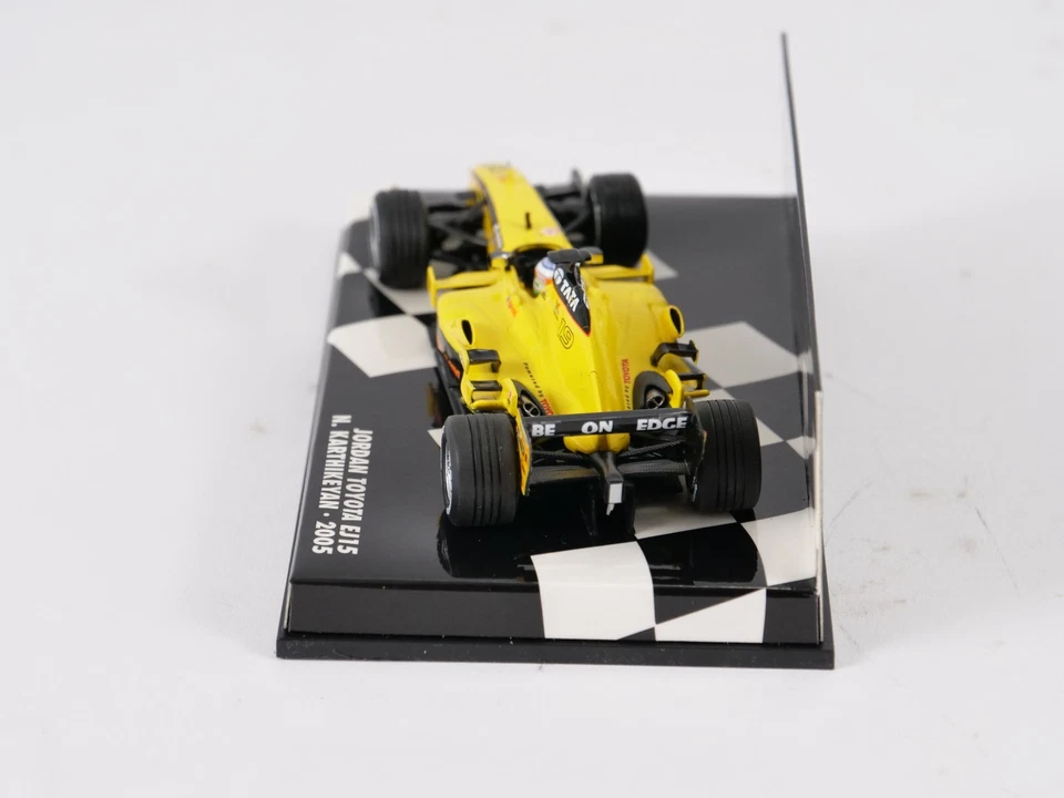 MINICHAMPS 1/43 Jordan Toyota Karthikeyan EJ15 2005 400 050019 400050019 - Immagine 4 di 4