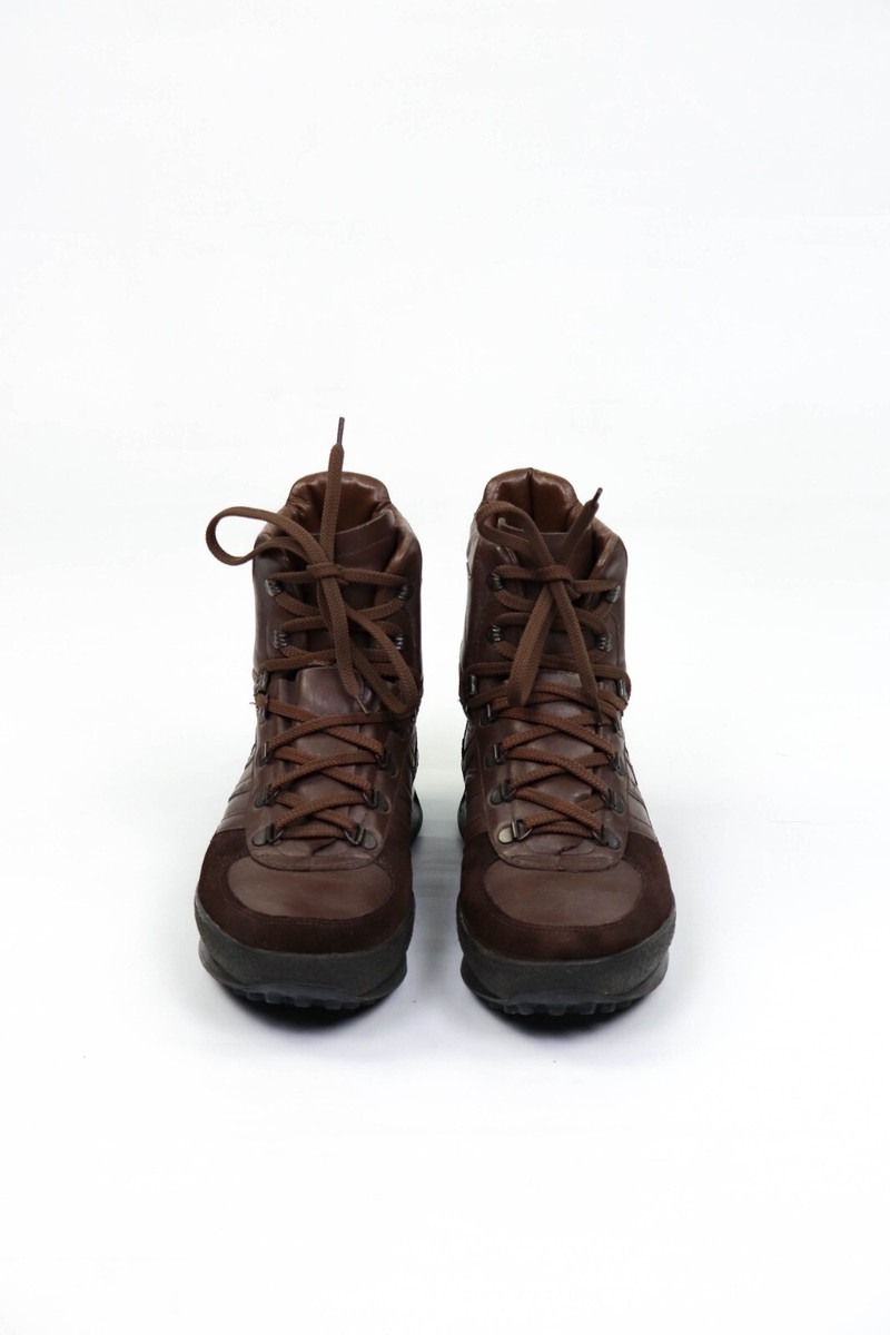 靴 vtg adidas brown leather trekking shoes Adidas vintage trekking boots from the 1970s | eBay