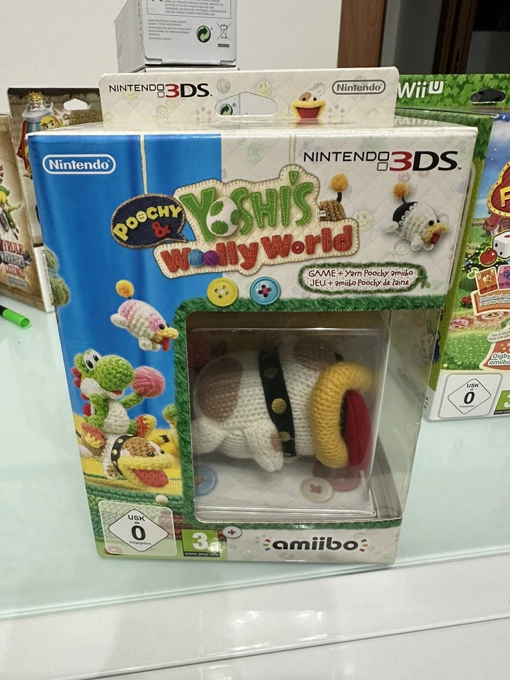 Poochy  & Yoshi’s Woolly World Limited Edition Pal Ita 3ds, foto 1 di 5