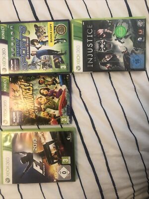 Games Xbox 360 4 Games + Gift One Extra Game On Top Of The 4 Other Games