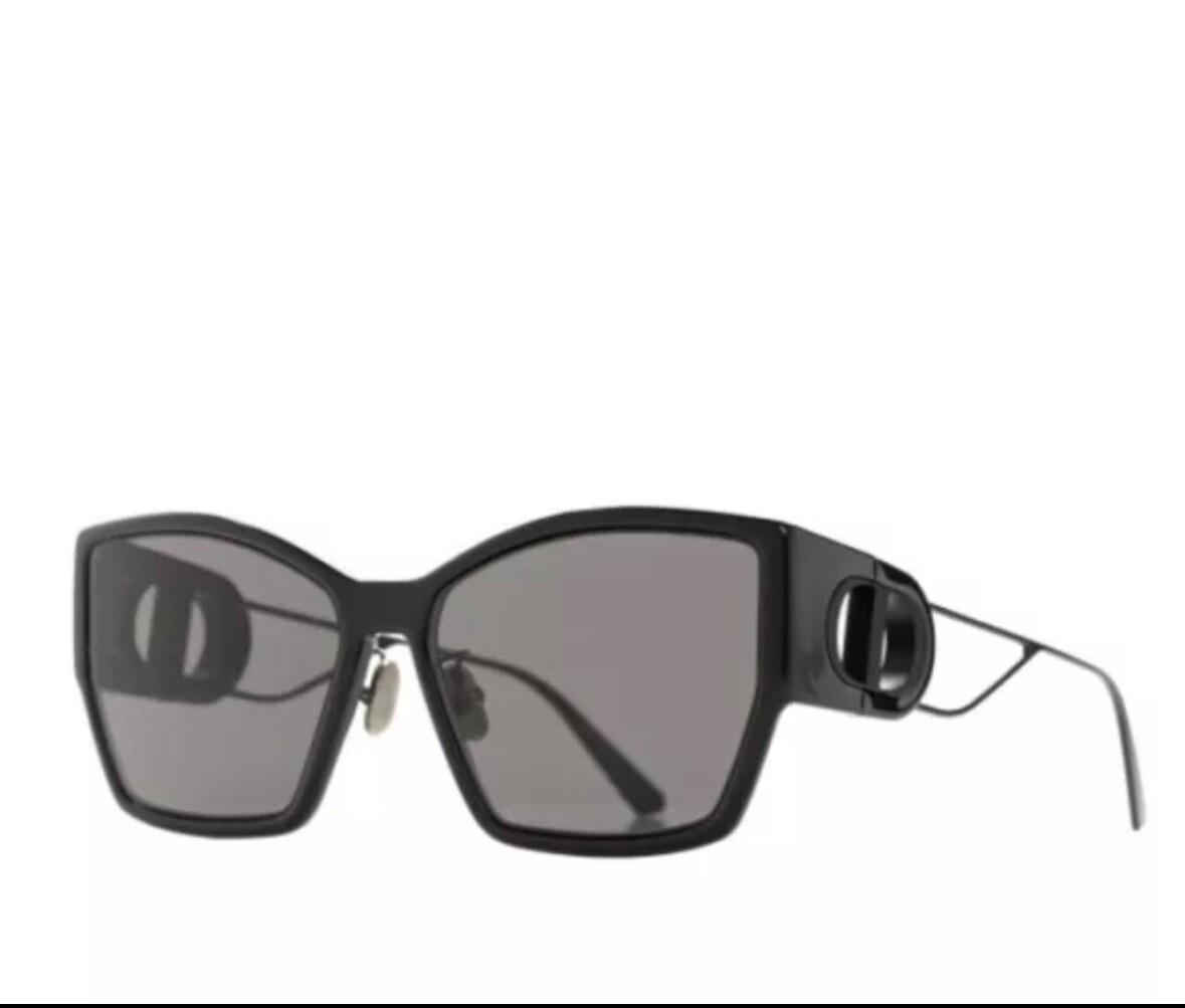 Christian Dior 30 Montaigne Butterfly Sunglasses Black Dior 30montaigne B4i Women Black Butterfly Sunglasses  main image 2