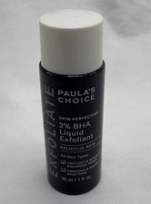Paula's Choice Skin Perfecting 2 BHA Liquid Exfoliant Travel Size 30 ml 1 oz