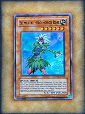 Yugioh Elemental Hero Poison Rose PP02-EN006 Super Rare NM