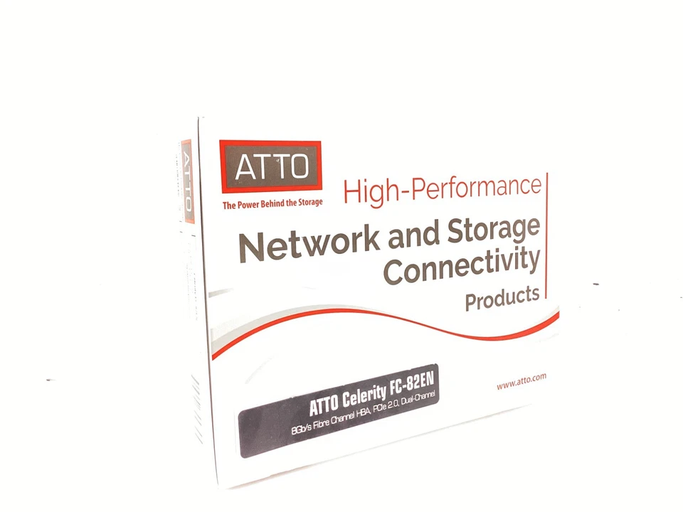 ATTO CTFC-82EN-000 - FC-82EN Dual-Channel 8Gb/s PCIe 2.0 HBA (SFP's included) - Image 2 of 2