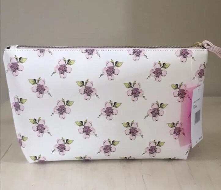 Pochette Cosmétiques Betsey Johnson Live Life In Full Bloom - Wristlet à Motifs Floraux - Neuf