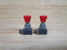 Arrow H&H 3391 Push Button Switch W/Red Button (Pack of 2)