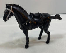 Wild West 1999 Burger King 4" semental negro Mustang caballo occidental