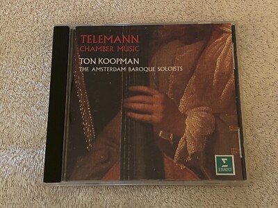 CD - TON KOOPMAN - Telemann Chamber Music  - Clean Used - Guaranteed