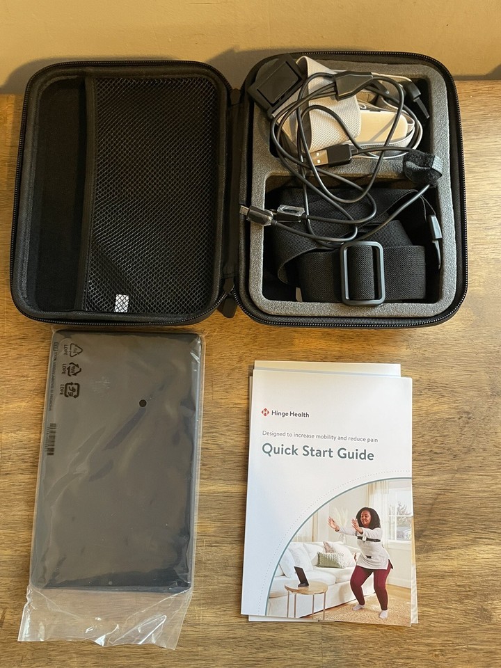 Hinge Health Digital Kit for Back Pain Includes Tablet,Sensor, &more | eBay
