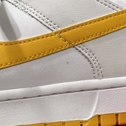 *New*(Men's Size 14) Nike Dunk Low 'White / University Gold' (2024) DV0831-110 - Picture 7 of 10