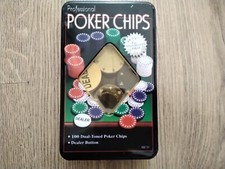 poker chips tin