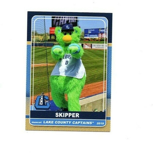 Skipper 2019 Lake County Captains team set card Mascot eBay