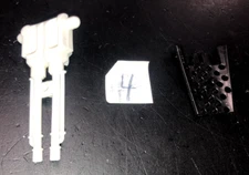 Vintage GI Joe Cobra Vehicle Parts LOT 1990 Sky Patrol Night Raven Top Gun Cover