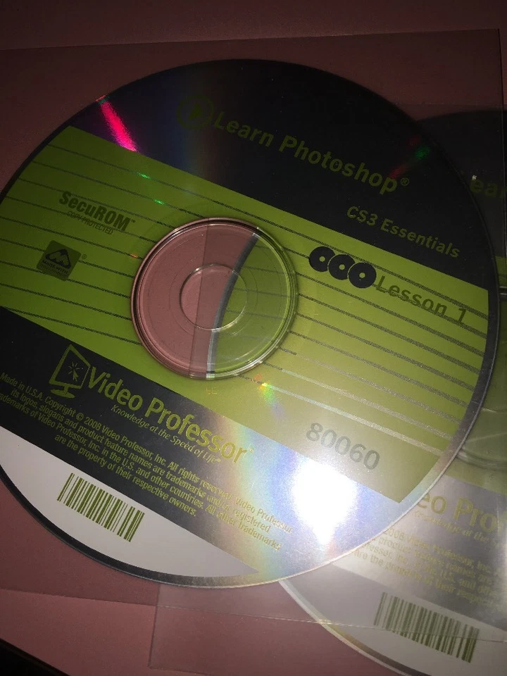 Video Professor Learn (Adobe) Photoshop CS3 Essentials (CS 3) - CD's only - Image 2 of 2