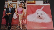 2001 Print Ad Sexy Fashion Heels Long Legs Lady Blonde Oscar de la Renta Dress L