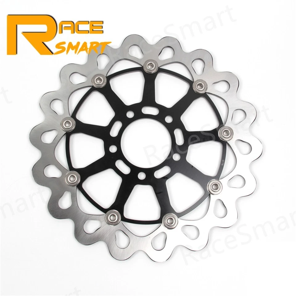 Disco de rotores de freno delanteros para Suzuki TL1000R 1998-2003 TL1000S 97-01 GSX1400 02-07 Foto 3 de 4