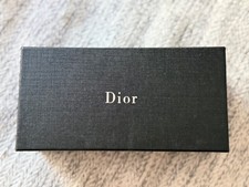 Black Christian Dior sunglasses box empty 