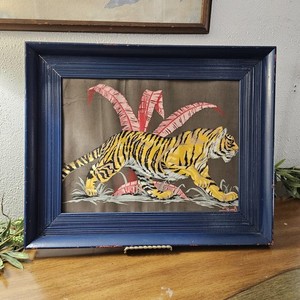 Vintage Tiger Painting | eBay