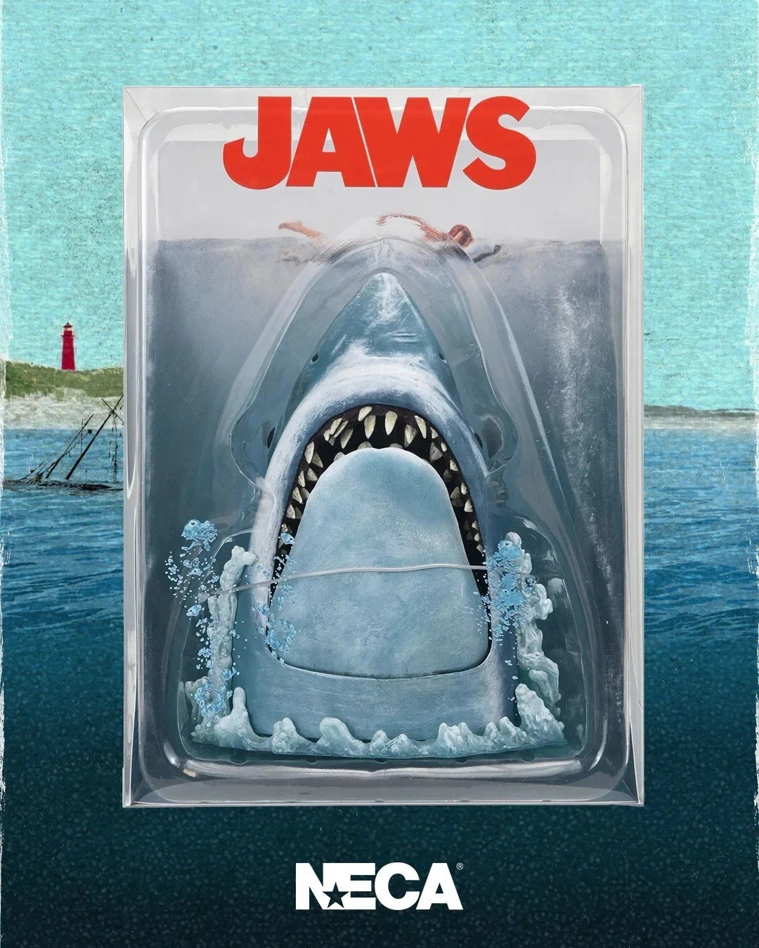NECA - Jaws 50th Anniversary Poster Series Display Piece - Image 10