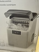 Insignia NS-IMC44S3 44 Pfund tragbare Eismaschine Edelstahl