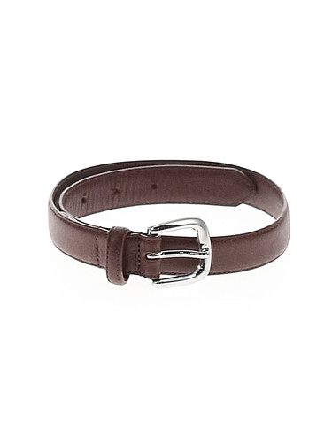 Janie and Jack Girls Brown Leather Belt 2T