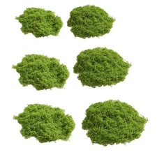 Fake Moss Potted Plant Crafts Tank Decoration Ornaments Portable Realistic Green