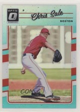 2017 Panini Donruss Optic Aqua Prizm 105/299 Chris Sale #74 9pd