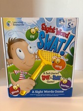 Learning Resources -Sight Word Swat -Fast Paced Spot  Swat Game Educational