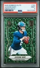 2025 PANINI DONRUSS ELITE GREEN DISCO #103 JAXSON DART ROOKIE RC PSA 9
