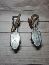 Vintage J C Higgins Metal Roller Skates Sears Roebuck  Co 610-2301 USA 10"