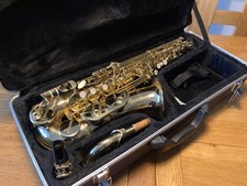Gear4Music Alto Sax Gold