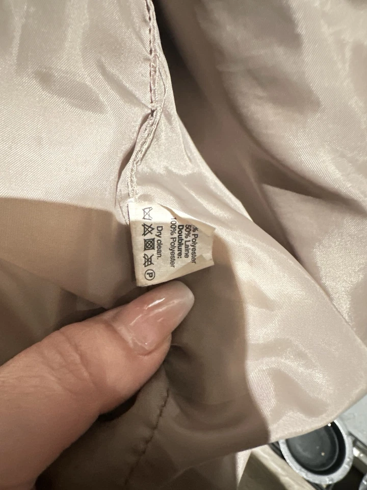 J. Abrigo de ciudad Preppy con cremallera completa cuello alto forrado mezcla de lana Crew gris talla 6 usado en excelente estado Foto 4 de 4