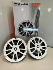 JBL 8" 200mm Two-Way Marine Audio Multi-Element Speaker 25W White 