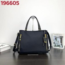 Borsa da lavoro TUMI Valletta VOYAGEUR 196605 nera oro zip media outlet nuova