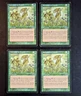 PLAYSET MAGIC MTG Priest of Titania 4x Urza saga ITA