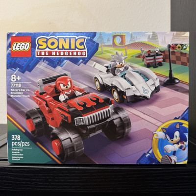 LEGO Sonic the Hedgehog 77118 Silver s Car vs Knuckles  Monster Truck NEW Sealed