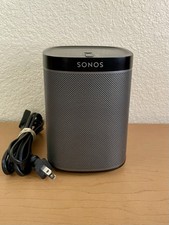 Sonos Play 1 Compact Wireless Streaming Smart Home Speaker Black Gray Mint
